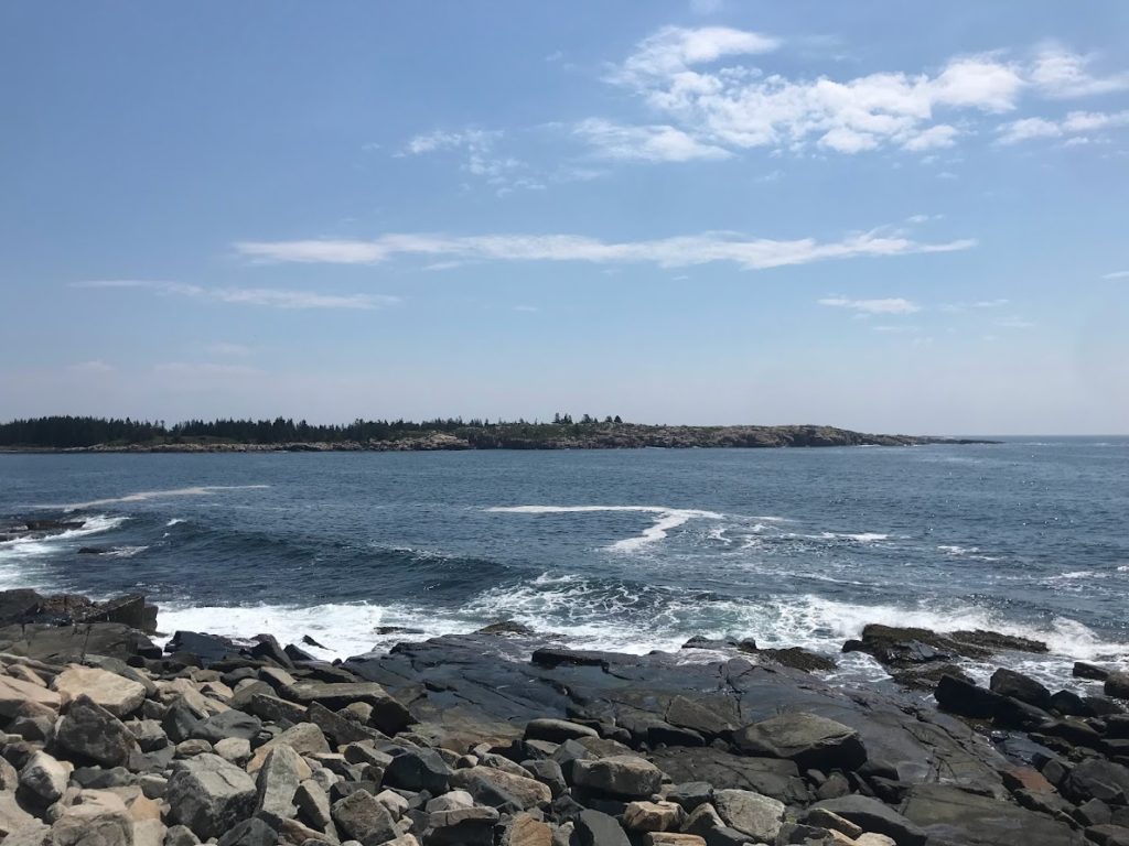 A scenic viewpoint from our Schoodic Peninsula trip